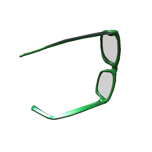 Green Dotted Glasses